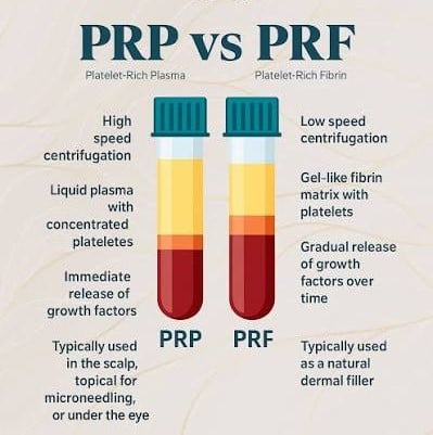 prp vs prf