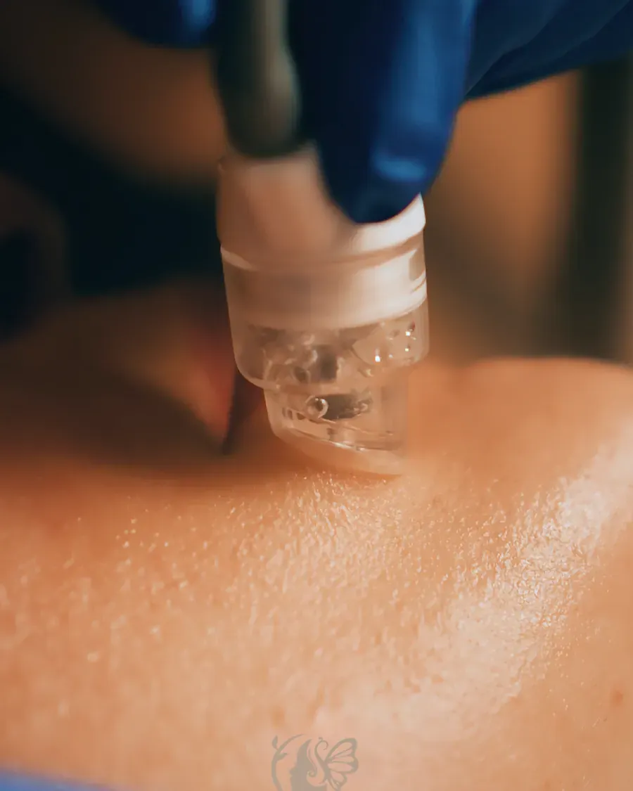 Hydrodermabrasion treatment at Elegancy Beauty Bar in Ajax