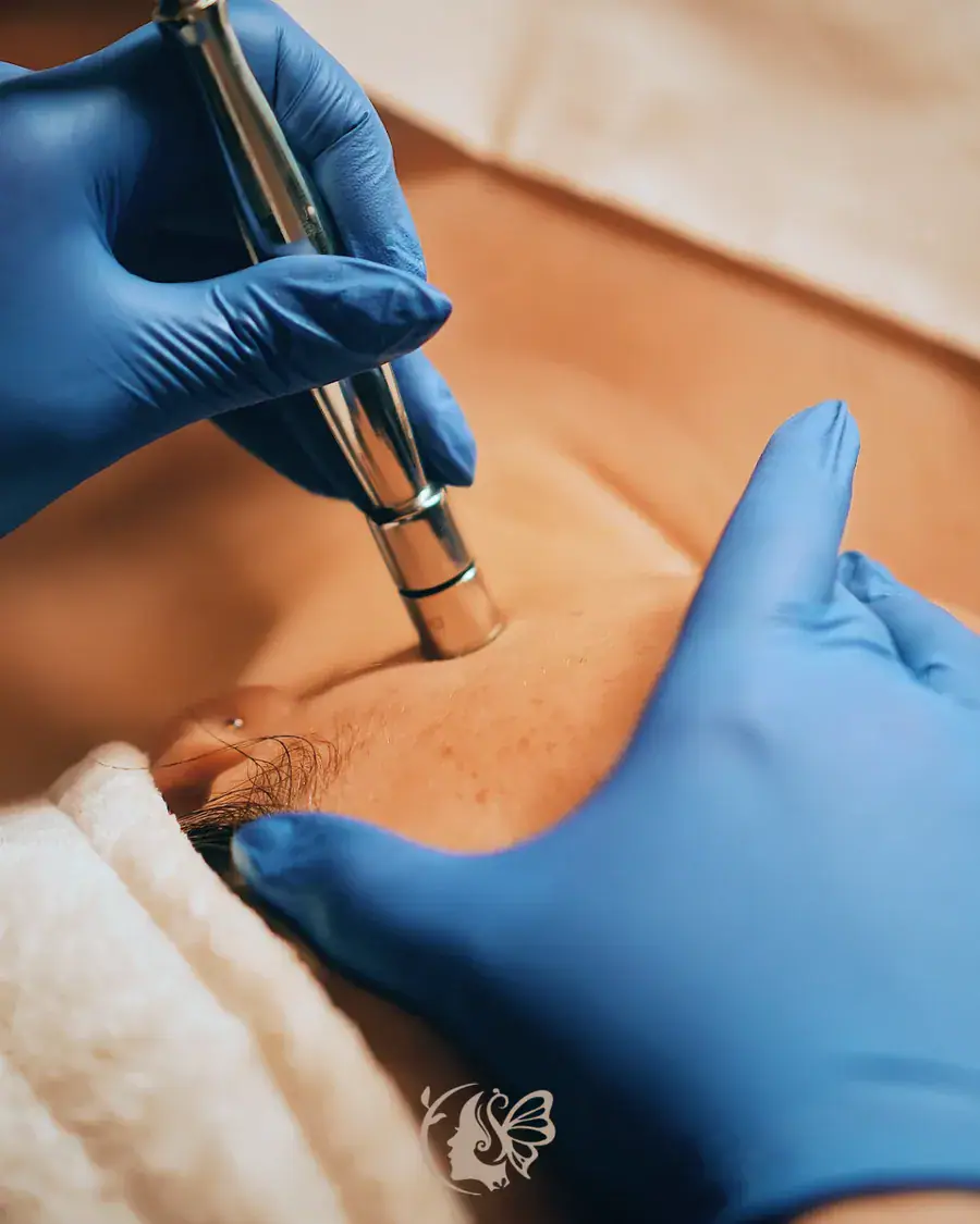 Microdermabrasion treatment at Elegancy Beauty Bar in Ajax